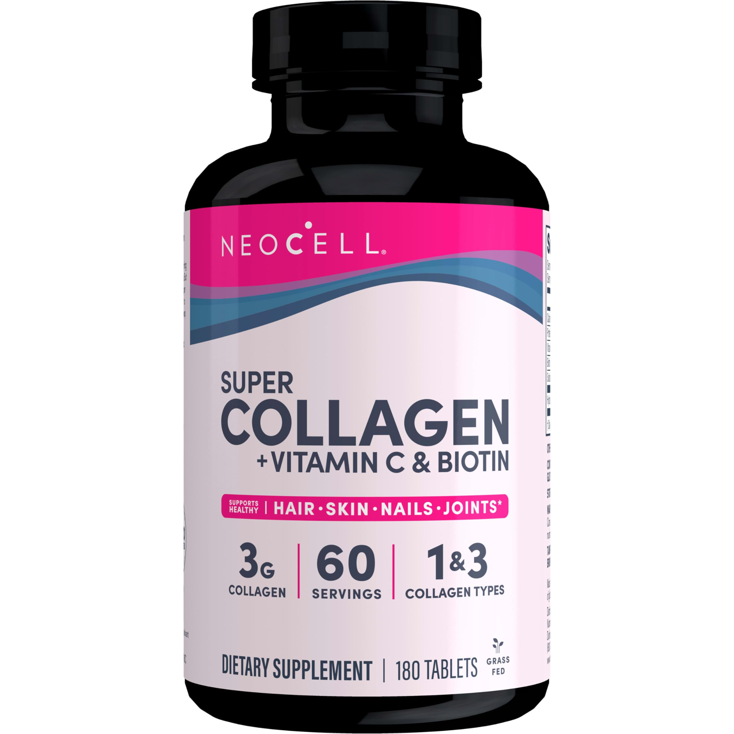 NeoCell Collagen Plus Vitamin C 6000 mg 180 Capsules by NeoCell - American Made