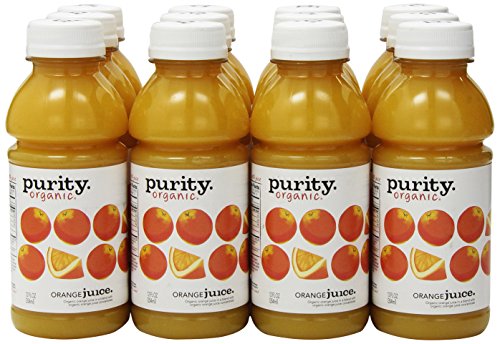 Purity Organic Juice Drink 100% Orange Juice 12 oz Pack of 12 by Purity Organic - American Made