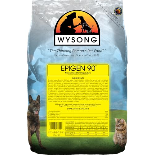 Wysong Epigen 90 Starch Free Dry Dog and Cat Food, Chicken, 5 lb