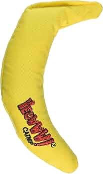Yeowww Yellow Banana Catnip Toy 2-Pack