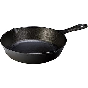 Lodge Heat Enhanced and Seasoned Cast Iron Skillet 8-Inch