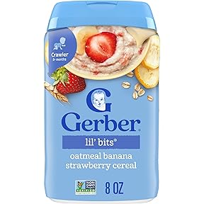 Gerber 1st Foods Non-GMO Oatmeal Cereal 16 oz 5-Pack by Gerber - American Made