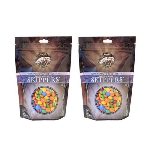 Vermont Nut Free Chocolates Skippers Dark Chocolate 16 oz by Vermont Nut Free Chocolates - American Made