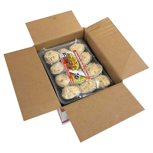 Sea Watch Premium Stuffed Clams in Natural Shells, 2 Ounce -- 36 per case.