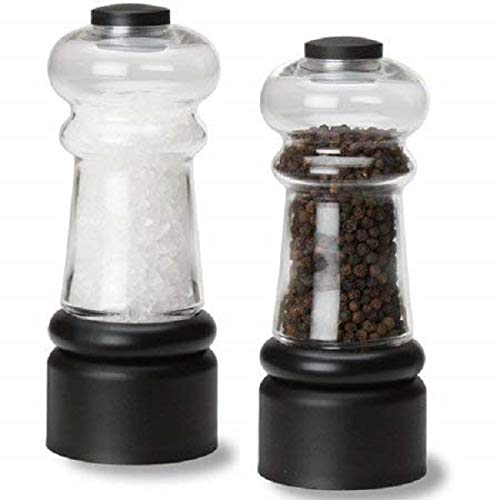 Olde Thompson YORK SALT AND PEPPER MILL Grinder Set Black by Olde Thompson - American Made