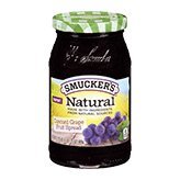 Smucker's Natural Concord Grape Spread 17.25 oz by Smucker's - American Made