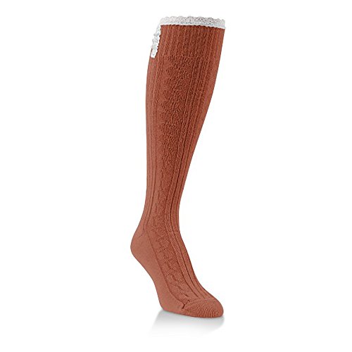 Worlds Softest Weekend Collection Flirty Knee Hi Womens Socks (Picante)