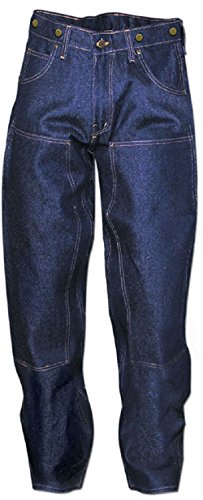 Prison Blues Double Knee Work Jeans (36Wx32L) Blue