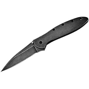 Kershaw Leek 1660 3-Inch Bead-Blasted Folding Pocketknife by Kershaw - American Made