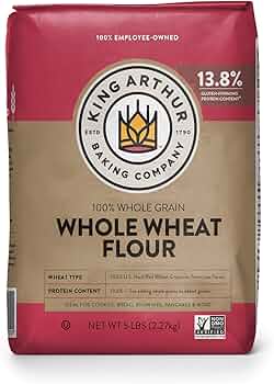 King Arthur 100% Whole Wheat Flour, 5 lb