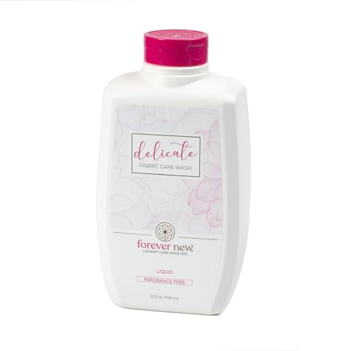 Forever New Delicate Hypoallergenic Liquid Laundry Detergent, Unscented, 32 oz