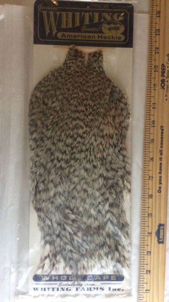 Whiting Farms American Rooster Cape Fly Tying Hackle by Whiting Farms - American Made