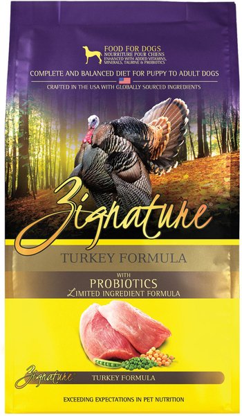 Zignature Limited Ingredient Turkey Dog Food 4 lb by Zignature - American Made