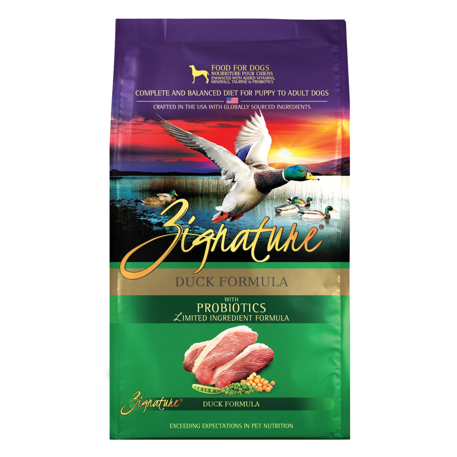 Zignature Limited Ingredient Duck Dog Food 4 lb by Zignature - American Made