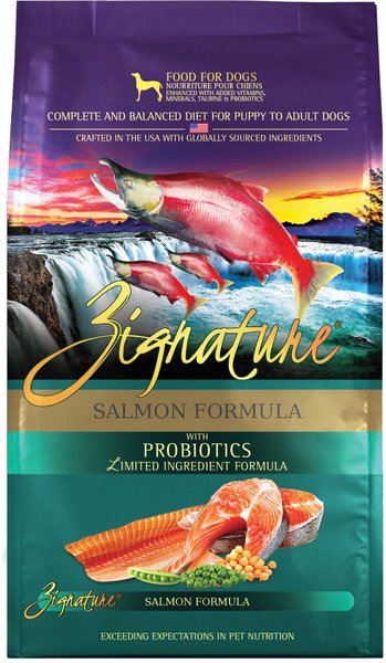 Zignature Limited Ingredient Salmon Dog Food 4 lb by Zignature - American Made