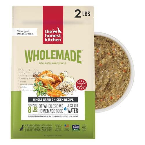 The Honest Kitchen Wholemade Whole Grain Chicken Recipe 2lb by The Honest Kitchen - American Made