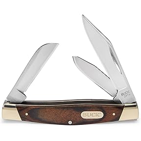 Buck Knives 301 Stockman Three-Blade Folding Pocket Knife by Buck Knives - American Made