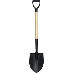True Temper D-Grip Digging Shovel with Fiberglass Handle by Ames True Temper - American Made