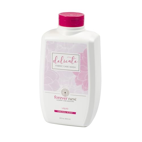 Forever New Delicate Hypoallergenic Liquid Laundry Detergent, Original Scent, 32 oz