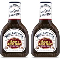 Sweet Baby Ray's Hickory Brown Sugar BBQ 18 oz 2-Pack by Sweet Baby Ray's - American Made