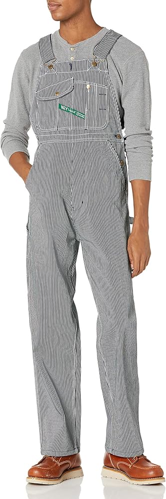 Key Apparel Men's Blended Denim Logger Bib Overall by Key Apparel - American Made