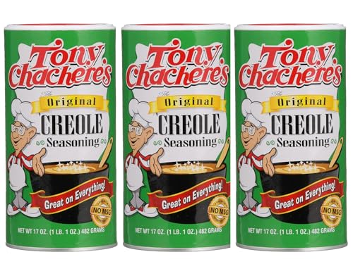 Tony Chachere's Original Creole Seasoning 17 oz 3-Pack by Tony Chachere's - American Made