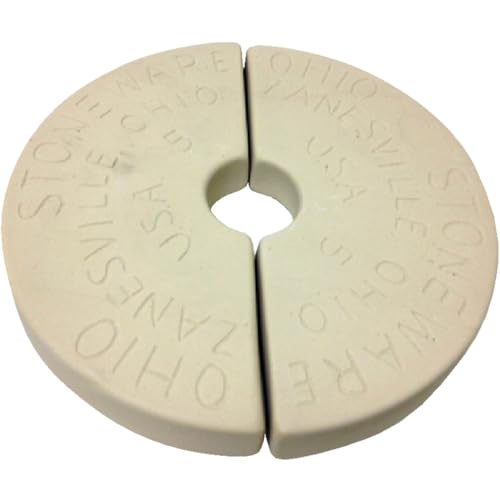 Ohio Stoneware Fermenting Crock Brine Weight Stones for 5 Gallon Crock