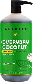 Alaffia EveryDay Coconut Body Wash Coconut Lime 32 Fl Oz by Alaffia - American Made