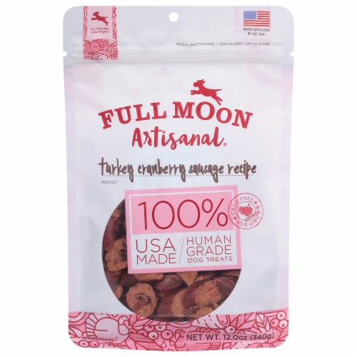 Full Moon Turkey Jerky Dog Treats 12 oz