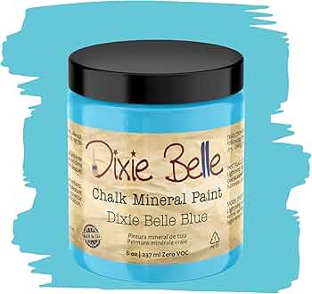 Dixie Belle Paint Chalk Finish Furniture Paint Blue 8oz