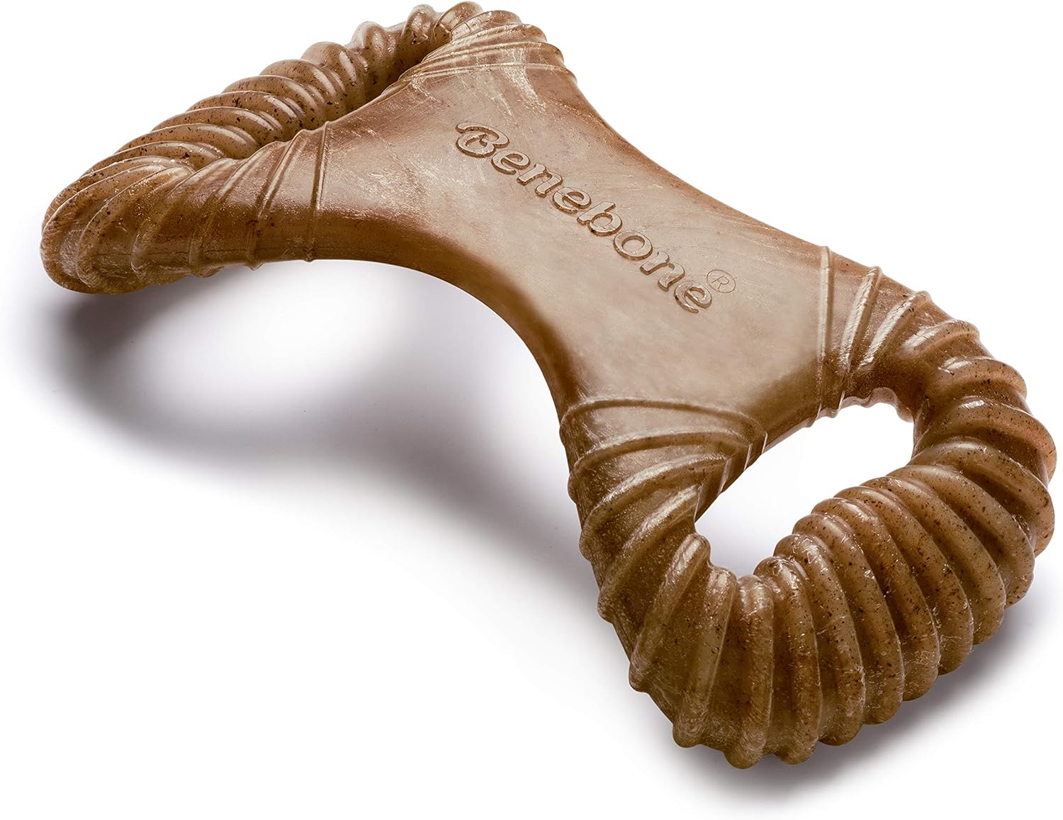 Benebone Dental Durable Dog Chew Toy Bacon Flavor Medium