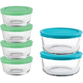 Anchor Hocking Glass Food Storage 20-Piece Set