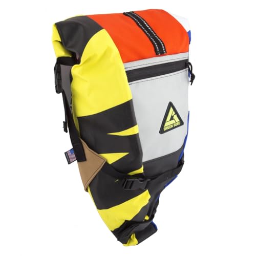 Green Guru Gear Upcycled Made in USA Hauler Seat Pack Multicolor