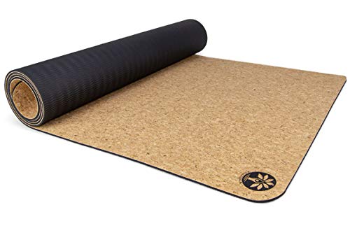 Yoloha Nomad Cork Travel Yoga Mat 72 Inch by Yoloha Yoga - American Made