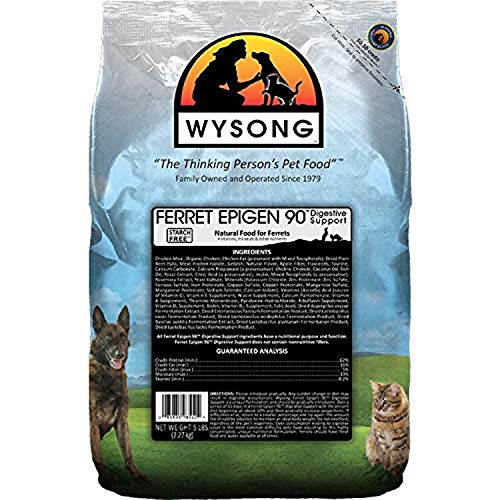 Wysong Ferret Epigen 90 Digestive Support Dry Ferret Food, 5 lb