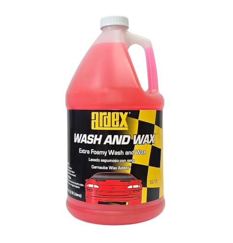 Ardex Wash & Wax | Professional Car Detailing Cleaner - 1 Step Clean & Shine Formula - Won't Strip Existing Wa