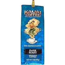 Kauai Coffee Single Origin Dark Roast Ground 7oz by Kauai Coffee Company - American Made