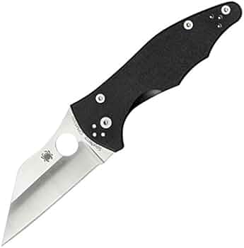 Spyderco Yojimbo 2 CPM S30V Satin Wharncliffe Black G-10 by Spyderco - American Made