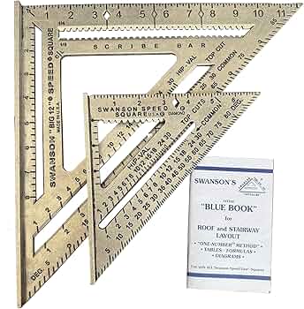 Swanson SW1201K 12-Inch Speed Square Layout Tool by Swanson Tool - American Made