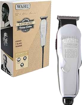 Wahl Professional 5 Star Hero Vintage Edition Corded T-Blade Trimmer by Wahl - American Made