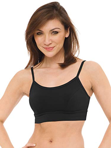 Blue Canoe Organic Cotton No Wire Comfort/Yoga Bra Black by Blue Canoe - American Made