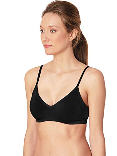 Blue Canoe Organic Cotton Comfort Cami Bra Top Black
