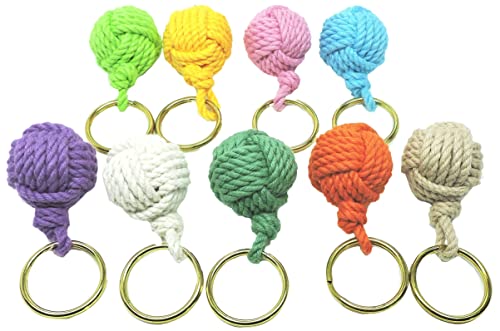 Nautical Rope Keychain by Mystic Knotwork - American Made