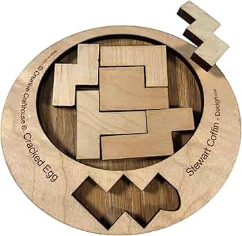Creative Crafthouse The Cracked Egg 7-Piece Puzzle by Creative Crafthouse - American Made