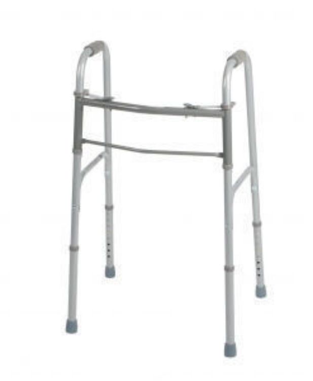 Medline Walker Folding Lightweight Aluminum Adult by Medline Industries - American Made