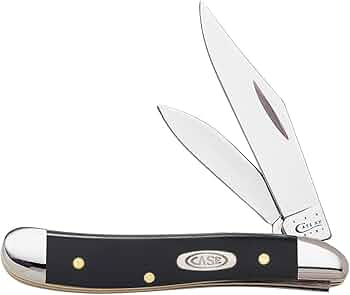 Case WR XX Peanut Pocket Knife Black Synthetic by Case Knives - American Made
