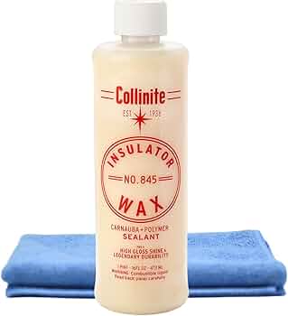 Collinite No. 845 Insulator Wax and Towel Combo by Collinite - American Made