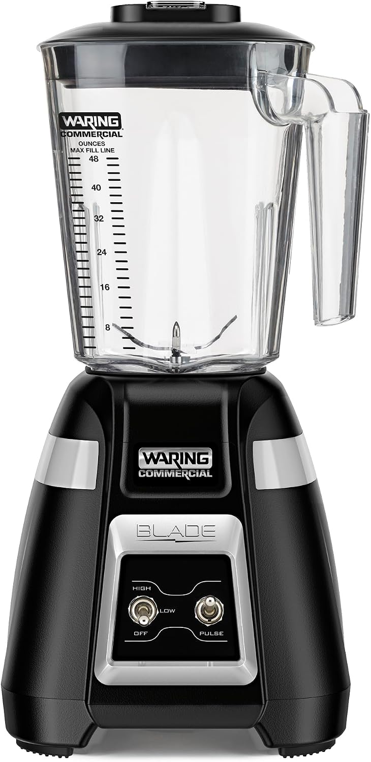 Waring Commercial Blade Blender with 48 oz Copolyester Jar