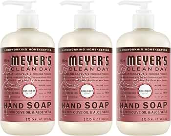 Mrs. Meyer's Clean Day Hand Soap 3-Pack Rosemary