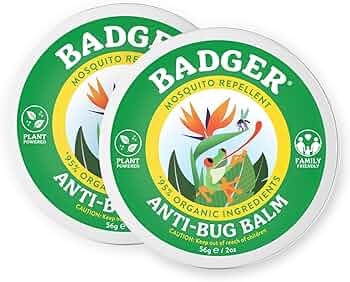 Badger Bug Repellent Anti-Bug Balm with Citronella, 0.75oz by Badger - American Made